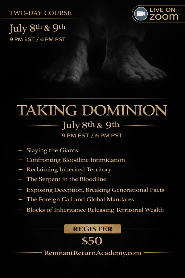 Taking Dominion ( Blueprint)